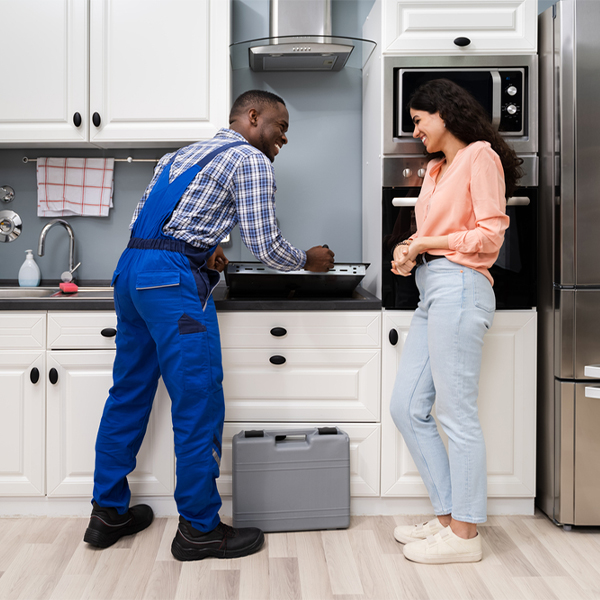 can you provide an estimate for cooktop repair before beginning any work in Brockton MT